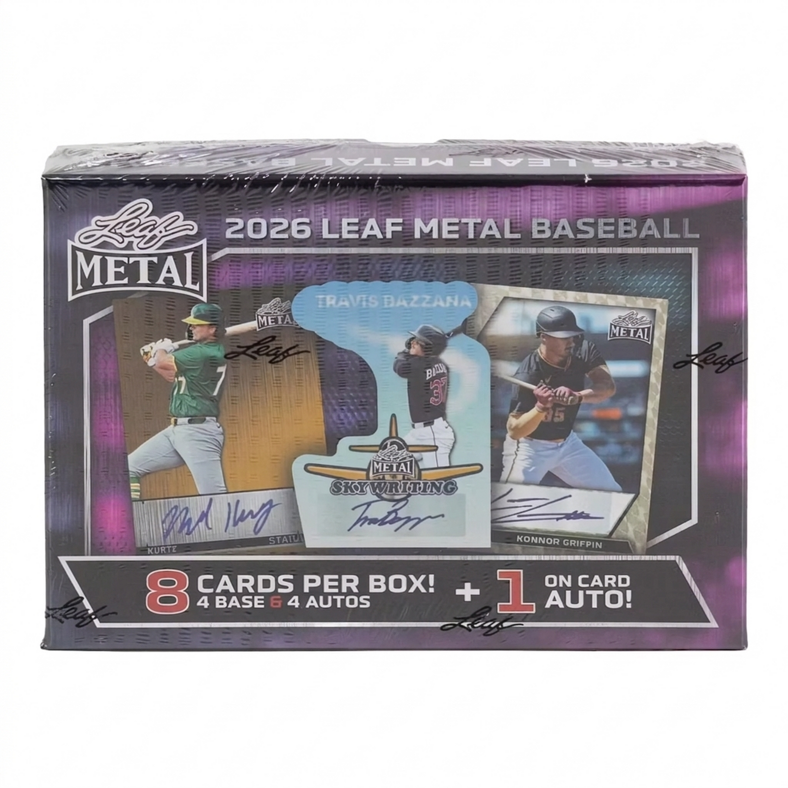 2026 Leaf Metal Baseball Hobby Box | 4 Autographs Per Box (Ships Sealed Only)