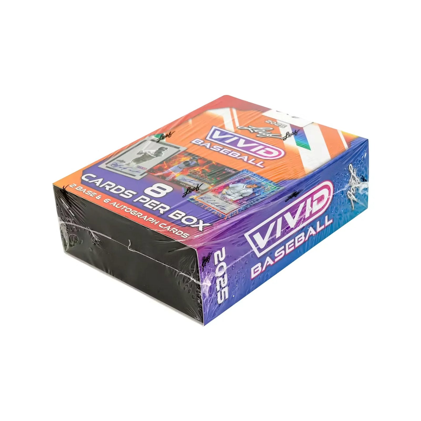 2025 Leaf Vivid Baseball Hobby Box | 7 Autographs Per Box (Ships Sealed Only)