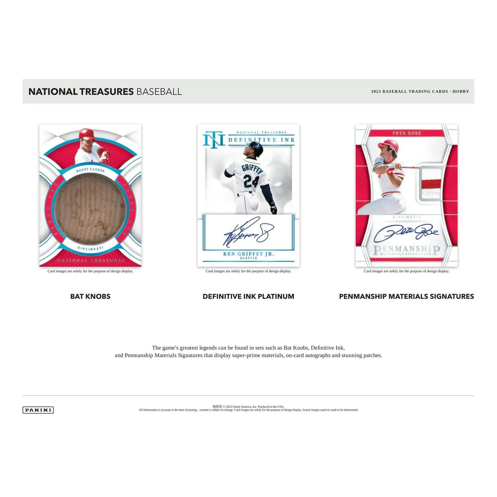 2023 Panini National Treasures Baseball FOTL Hobby Box | 8 Autos Per Box (Ships Sealed Only)