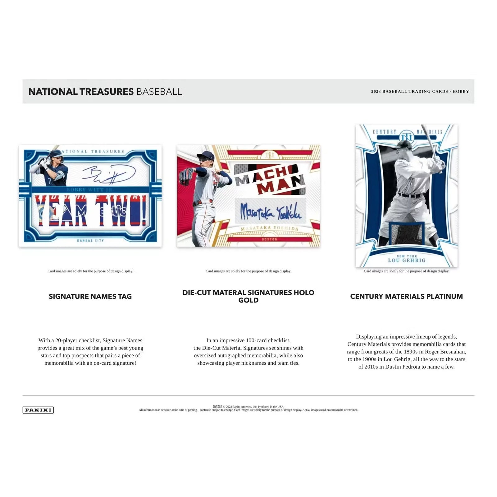 2023 Panini National Treasures Baseball FOTL Hobby Box | 8 Autos Per Box (Ships Sealed Only)
