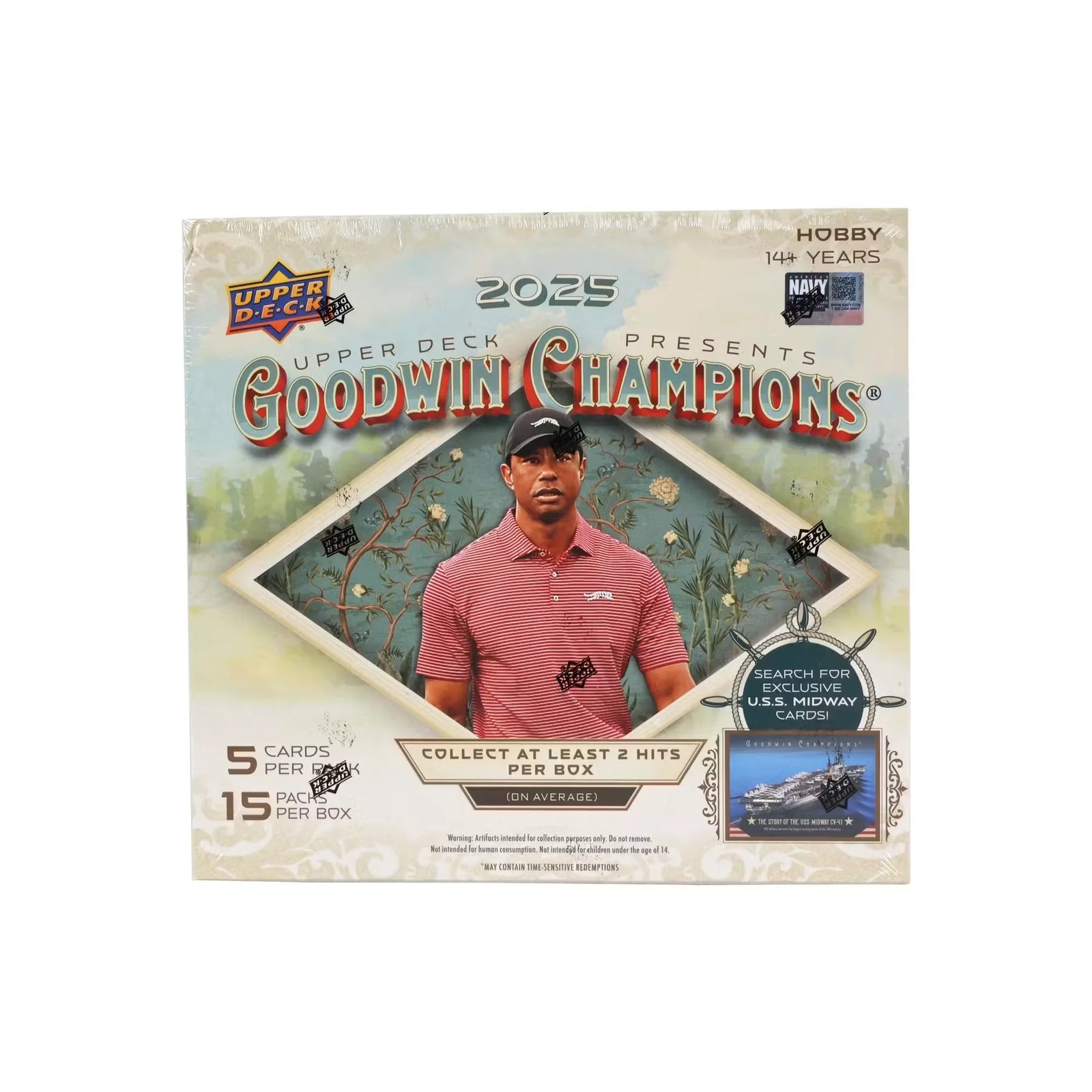 2025 Upper Deck Goodwin Champions Hobby 16-Box Case (Ships Sealed Only)