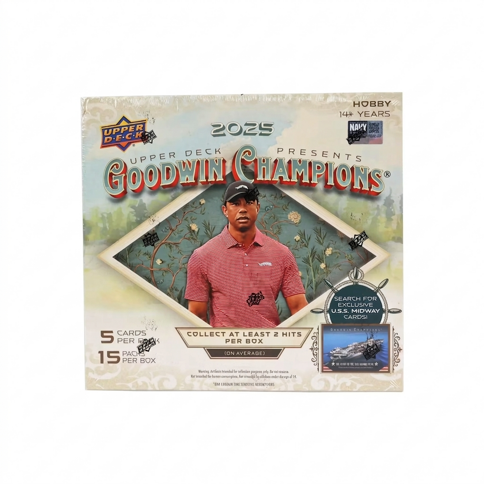 2025 Upper Deck Goodwin Champions Hobby Box (Ships Sealed Only)