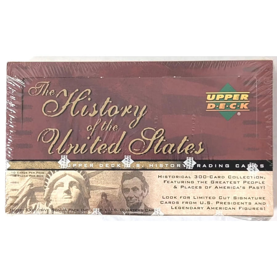 History of the United States 2004 Upper Deck Hobby Box | Cut Autographs (Ships Sealed Only)