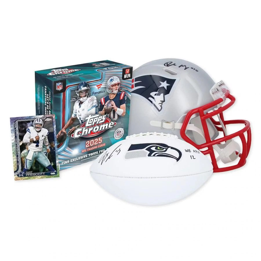 2025 Topps Chrome Football Fanatics Mega 20-Box Case 140 Packs (Ships Sealed Only)