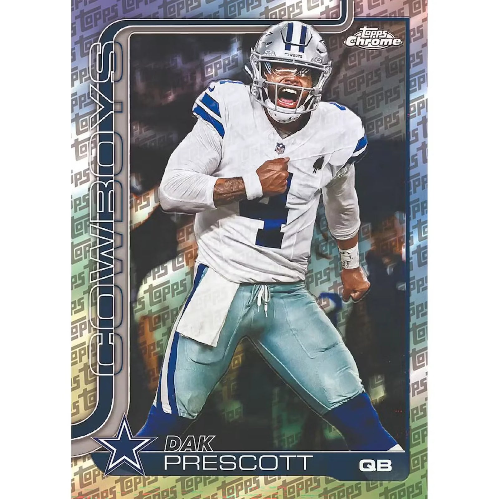 2025 Topps Chrome Football Fanatics Mega 20-Box Case 140 Packs (Ships Sealed Only)