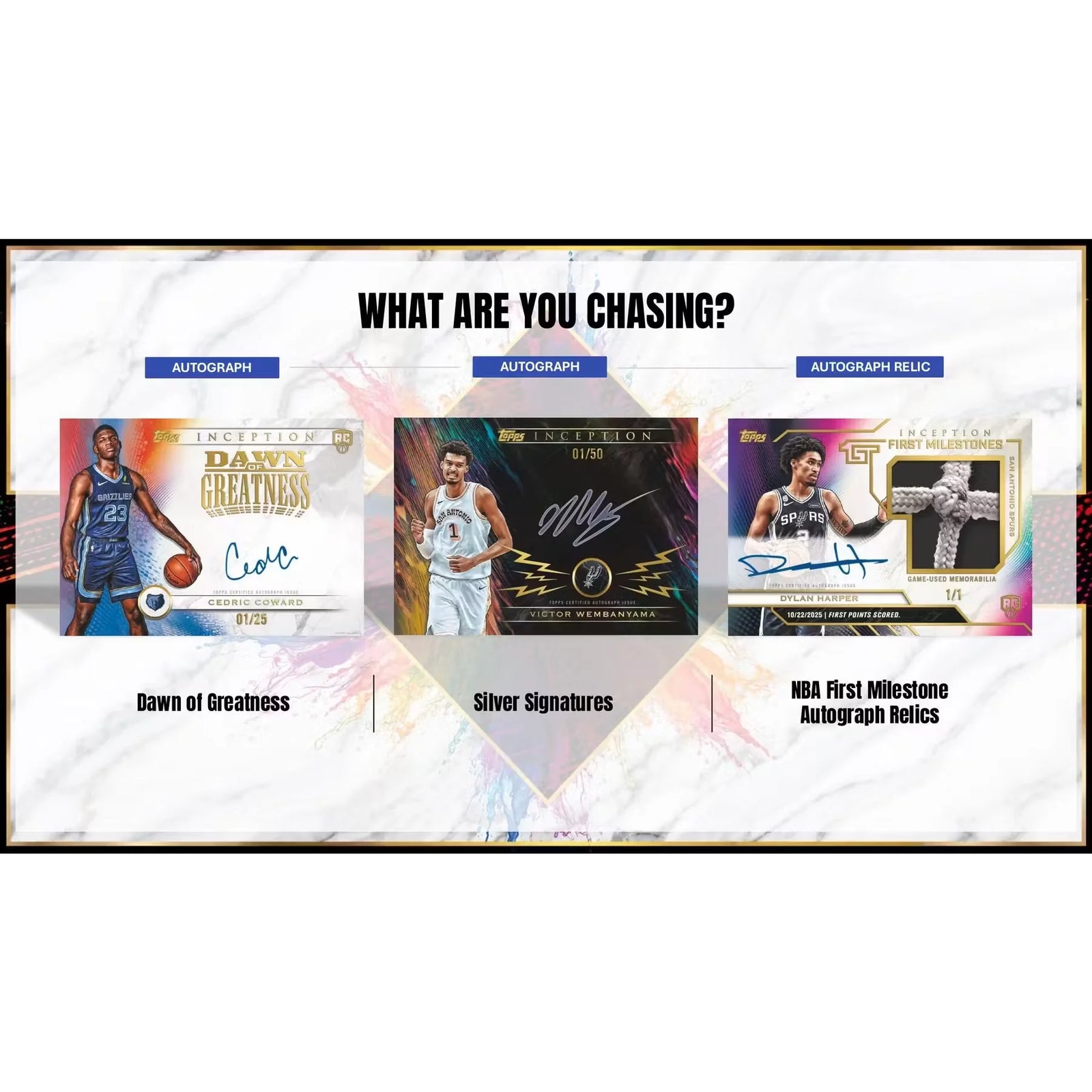 2025-26 Topps Inception Basketball Hobby Box | Presell (Ships Sealed Only)