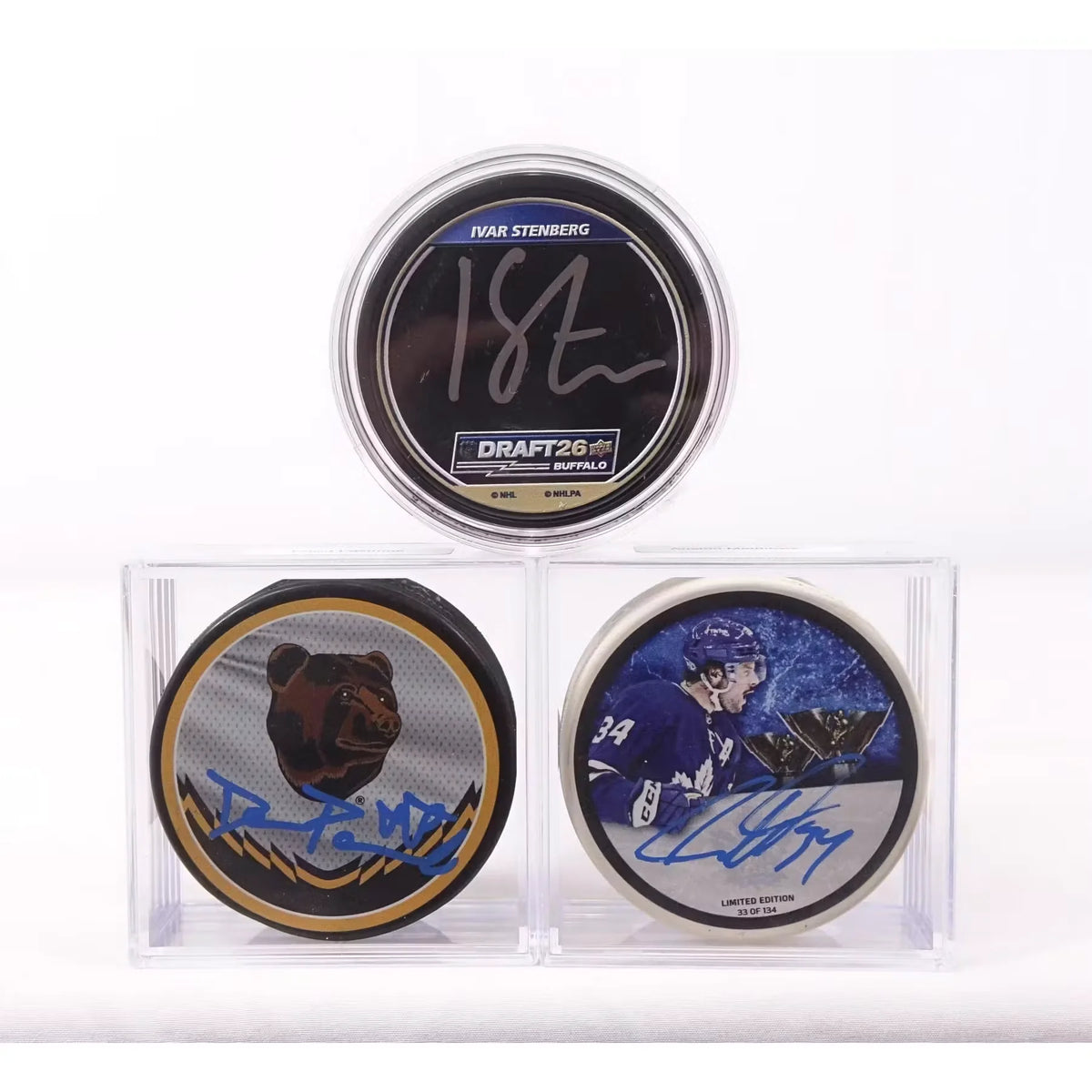2026-27 Hit Parade Autographed Elite Hockey Puck Series 3 Hobby 10-Box Case | P6052460