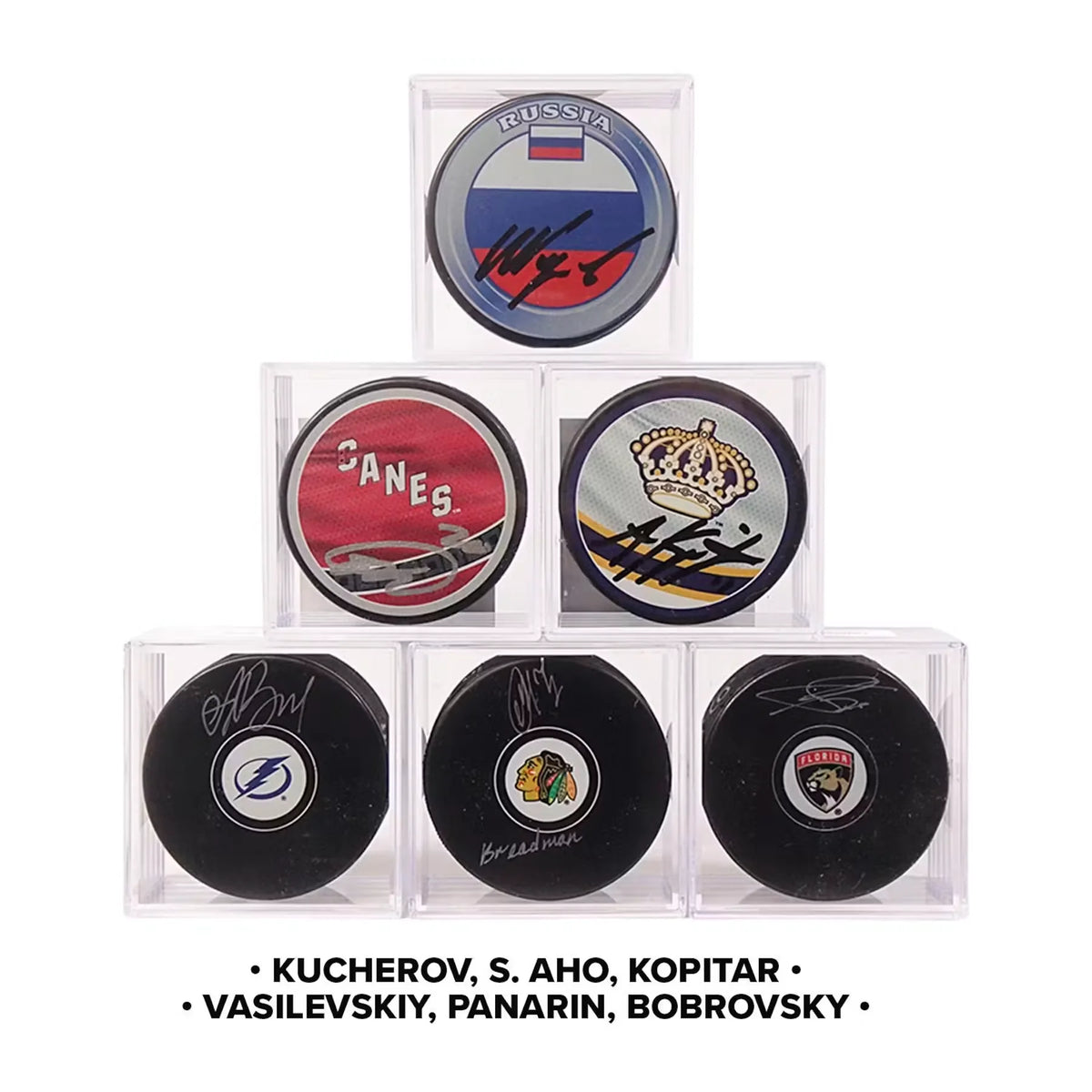 2026-27 Hit Parade Autographed Hockey Puck Series 4 Hobby Box - FROZEN DOZEN | P6134288