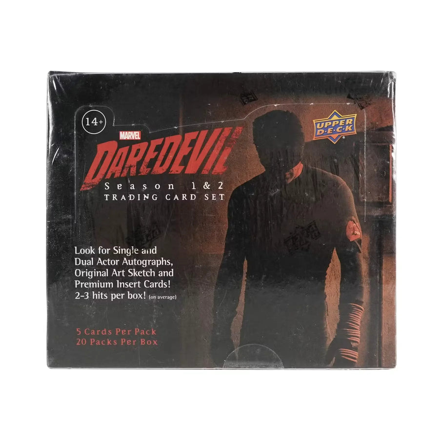 2018 Upper Deck Daredevil Season 1 & 2 Trading Cards Box (Ships Sealed Only)