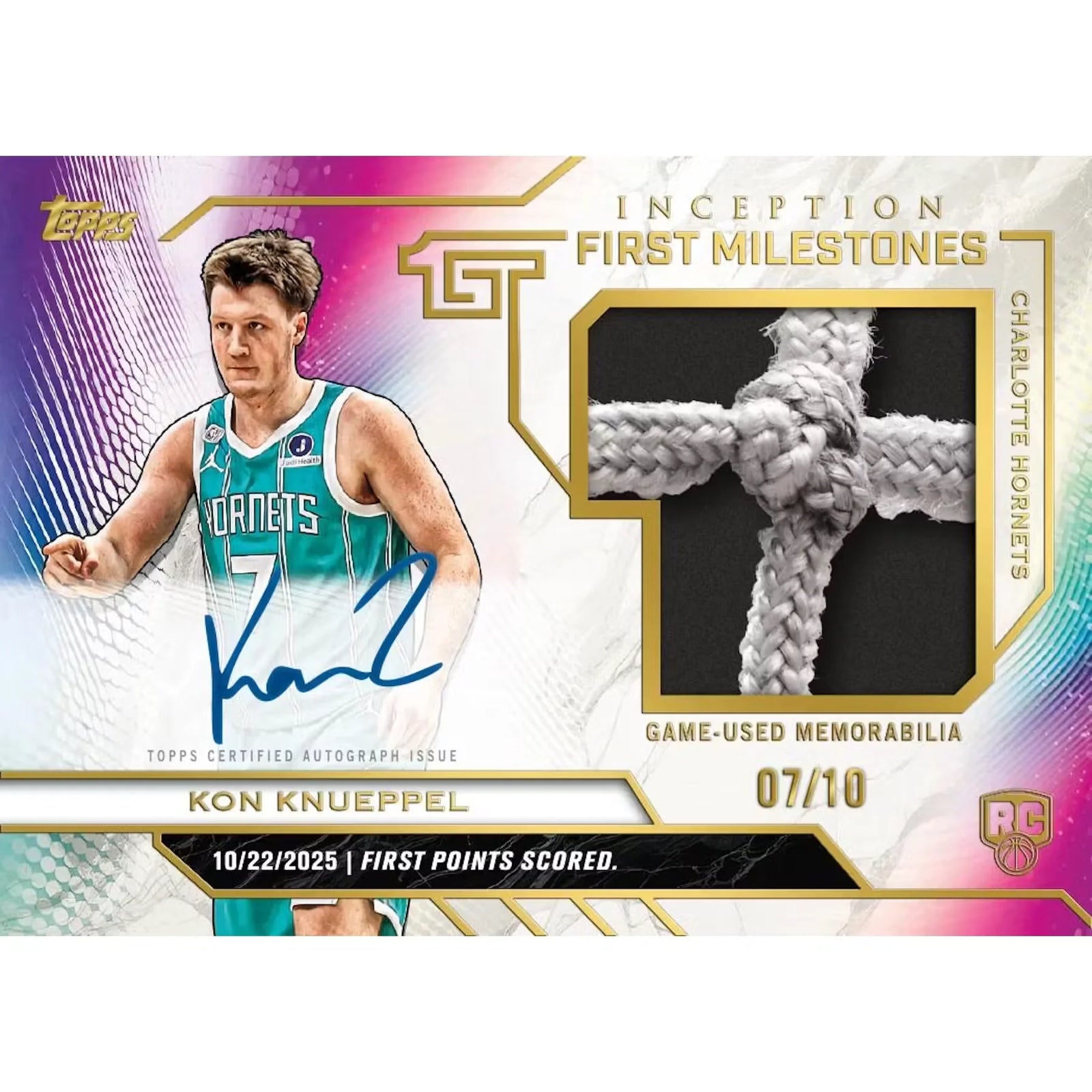 2025-26 Topps Inception Basketball Hobby 8-Box Case (Ships Sealed Only) - D