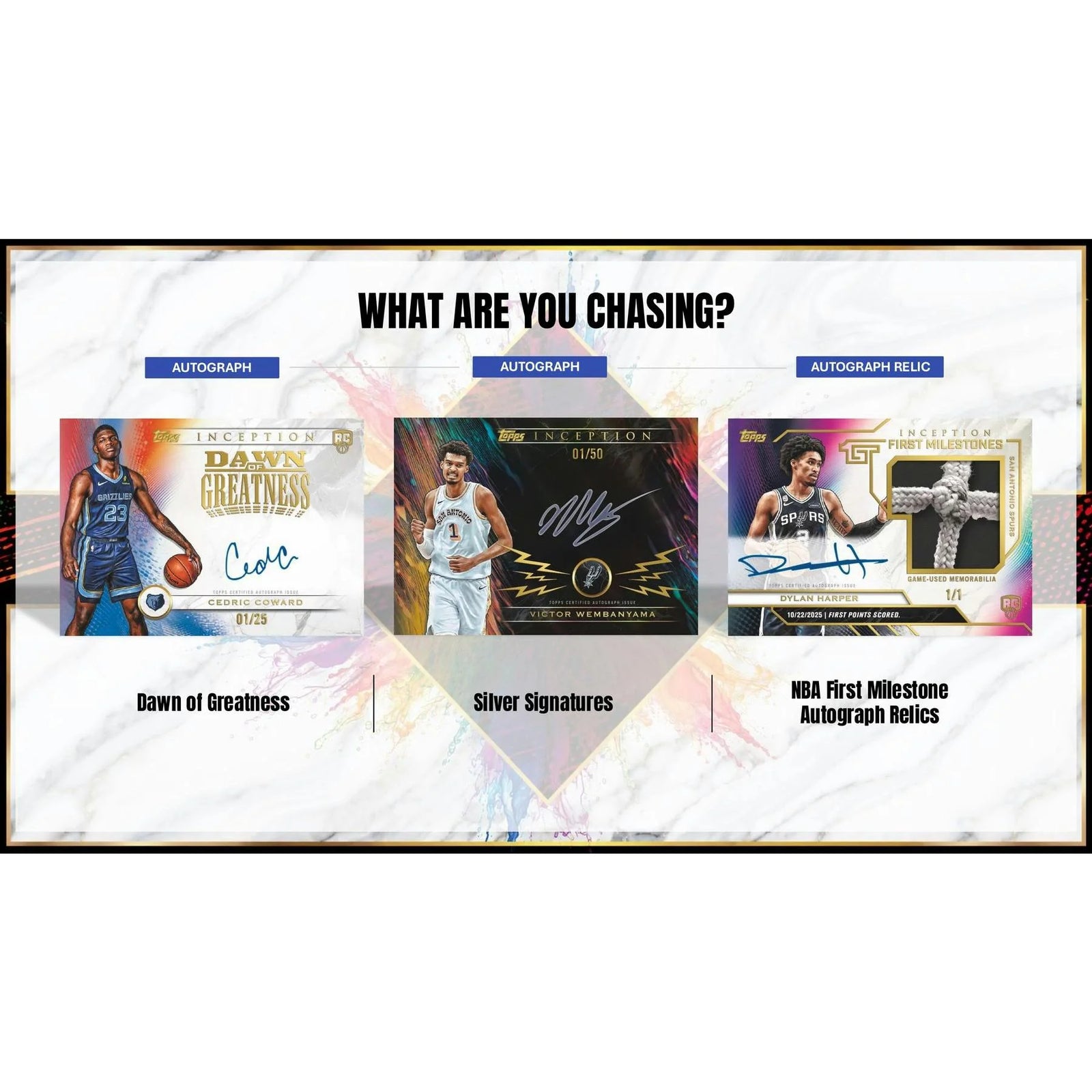 2025-26 Topps Inception Basketball Hobby 8-Box Case (Ships Sealed Only) - D