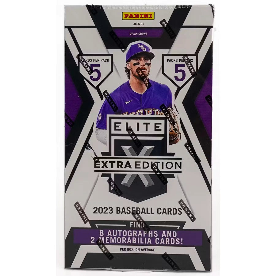 2023 Panini Elite Extra Edition Baseball Hobby Box (Ships Sealed Only) - D