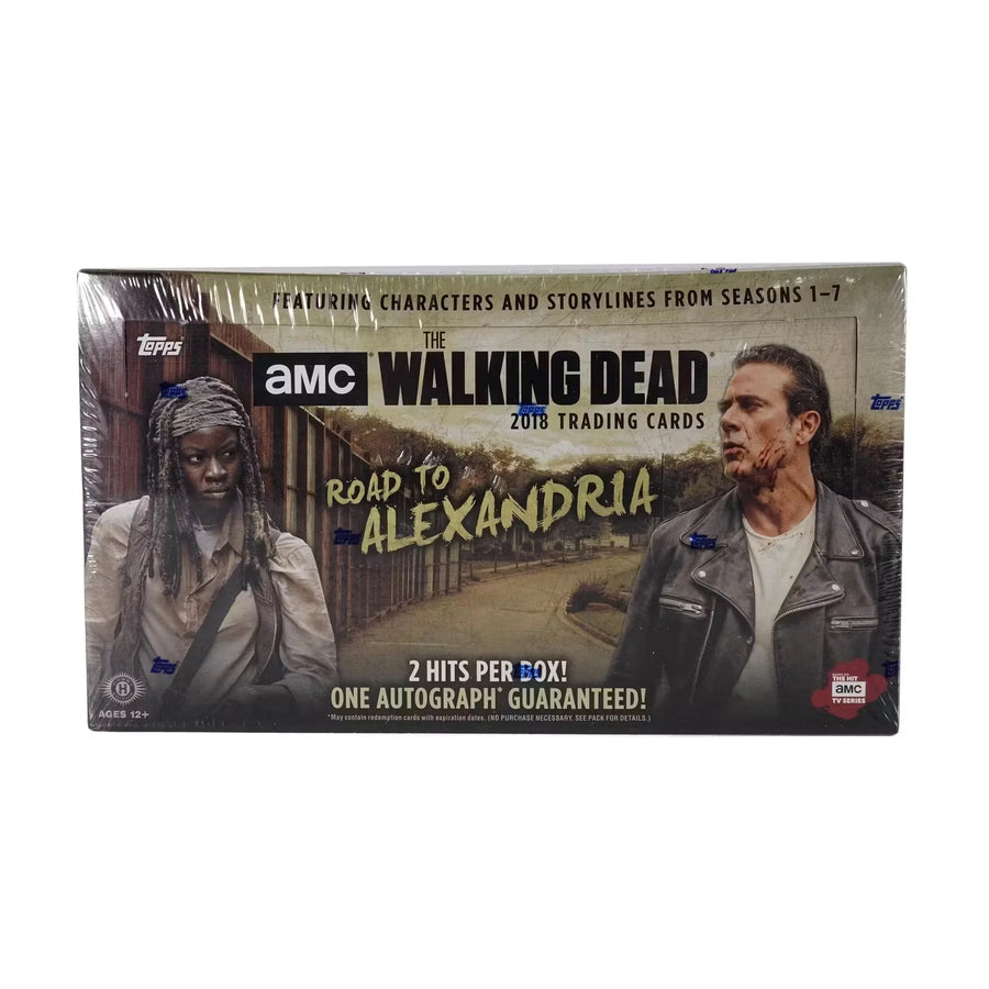 The Walking Dead Road to Alexandria Hobby Box | 2018 Topps (Ships Sealed Only)