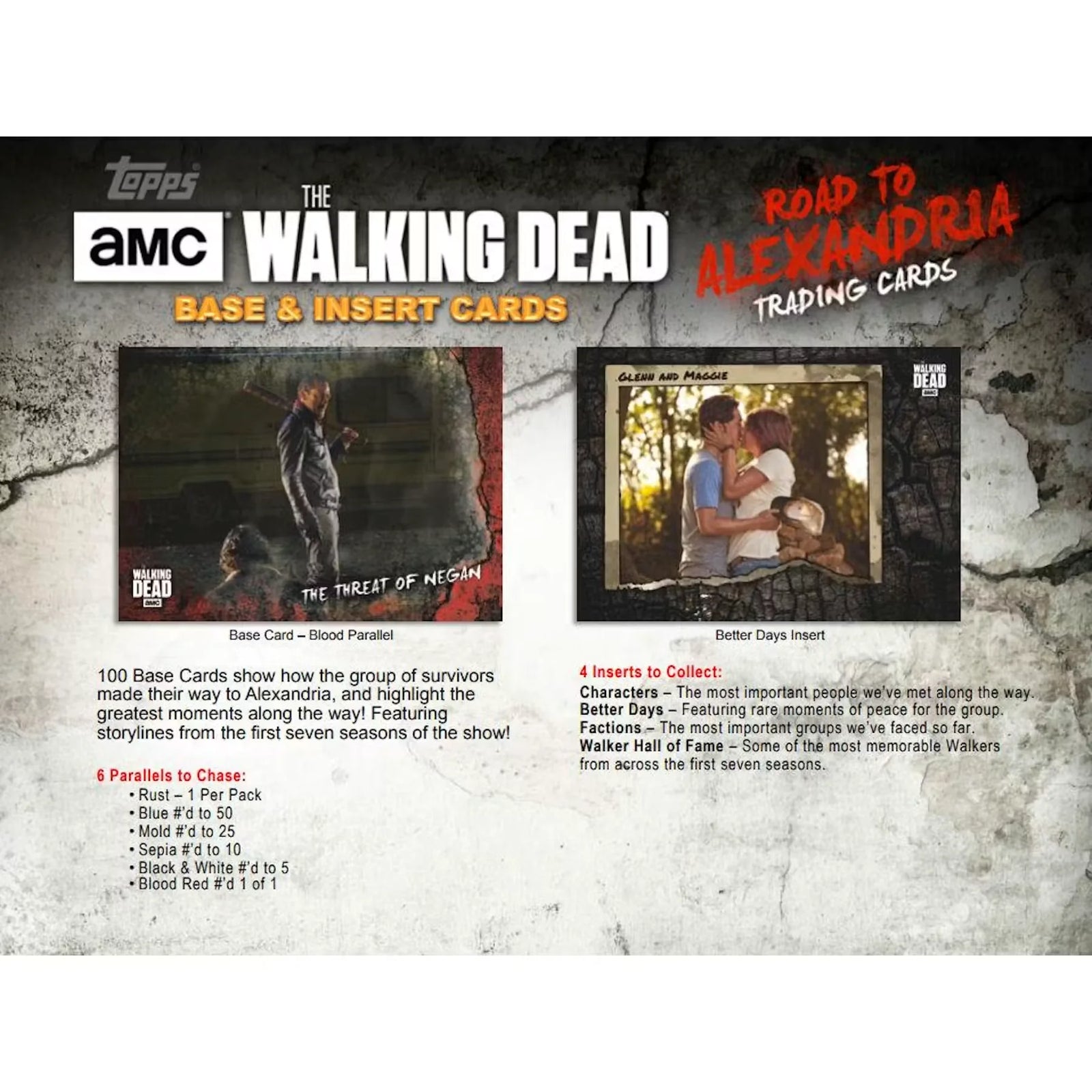 The Walking Dead Road to Alexandria Hobby Box | 2018 Topps (Ships Sealed Only)