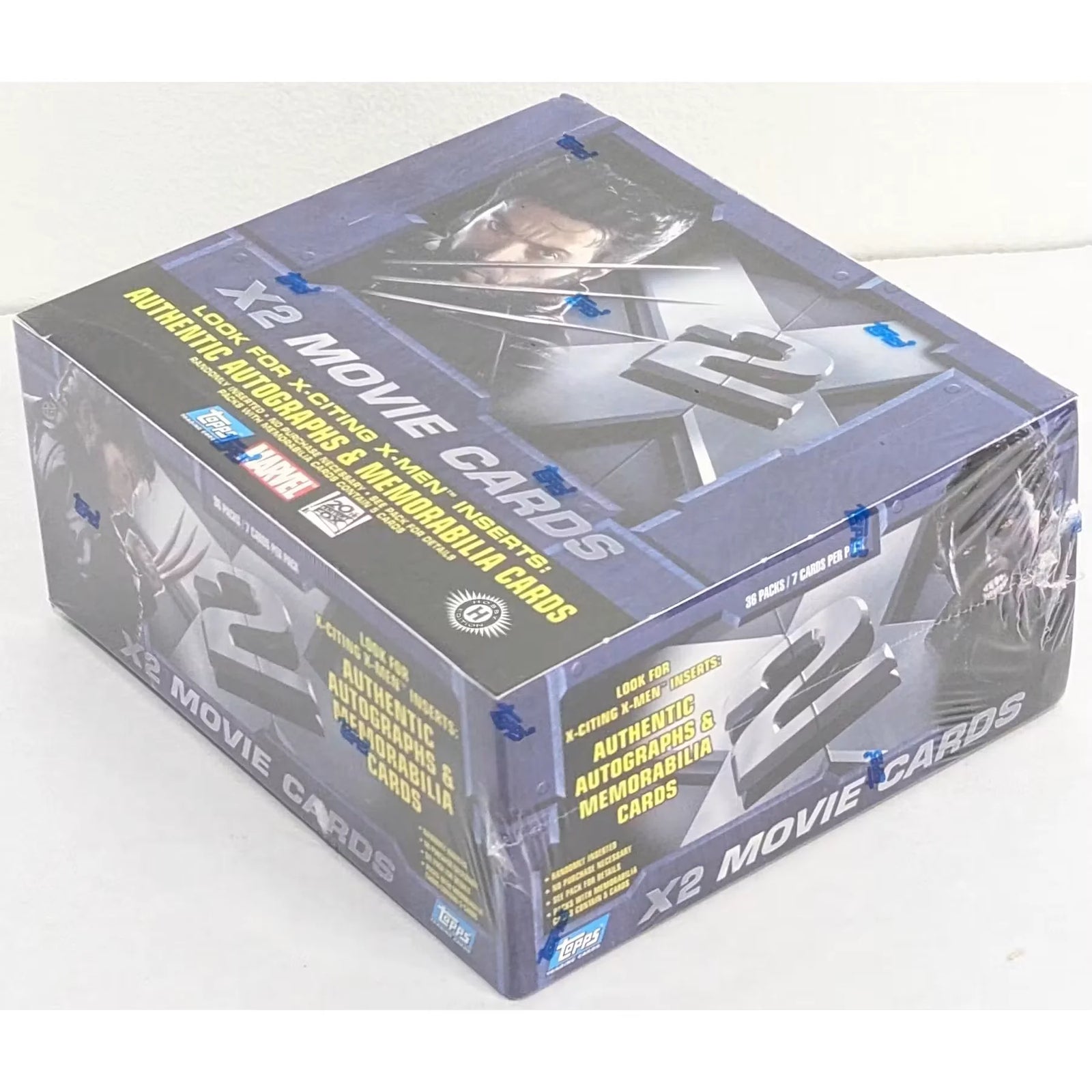 X-Men X2 Hobby Box | 2003 Topps Entertainment (Ships Sealed Only)