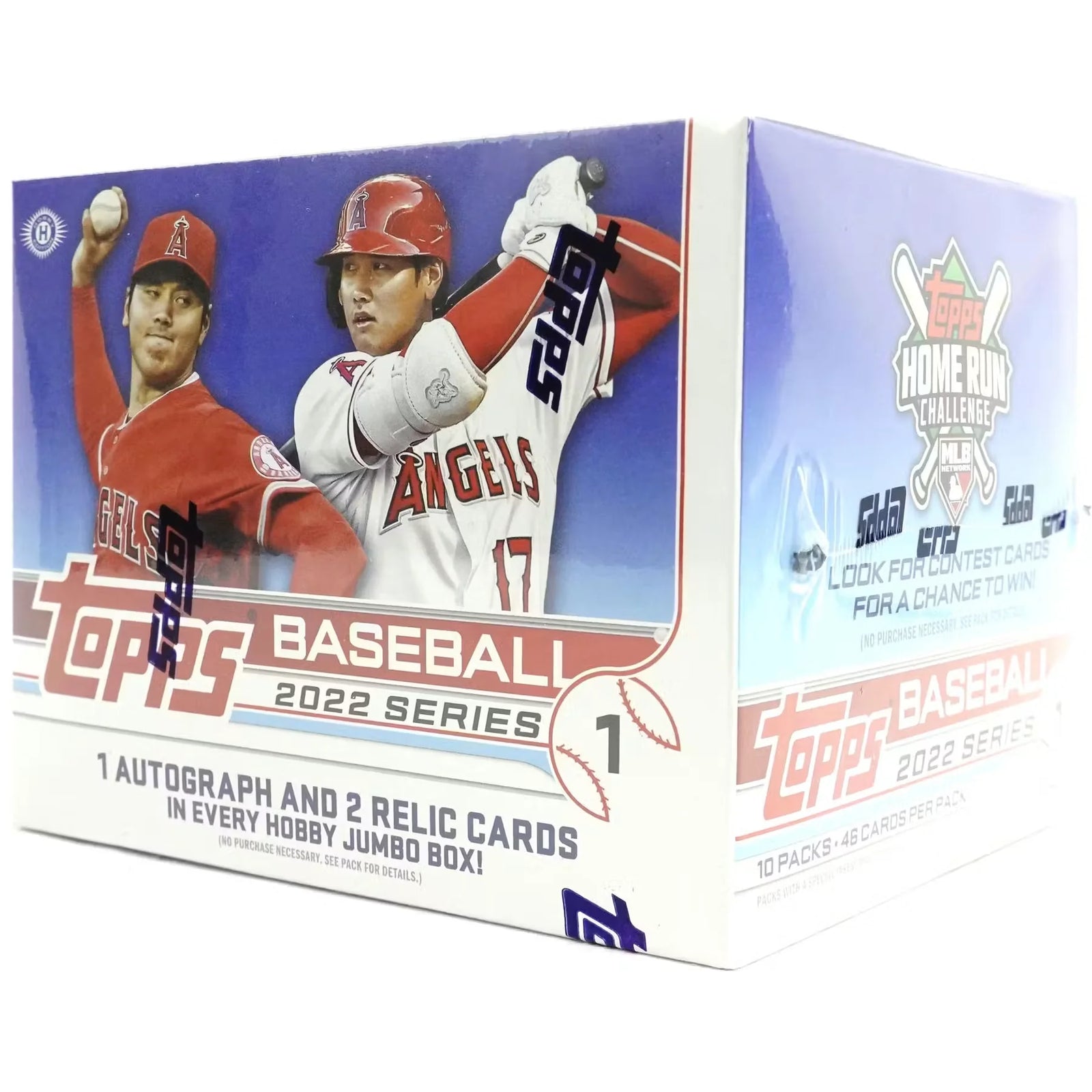2022 Topps Series 1 Baseball Hobby Jumbo 6-Box Case (Ships Sealed Only)