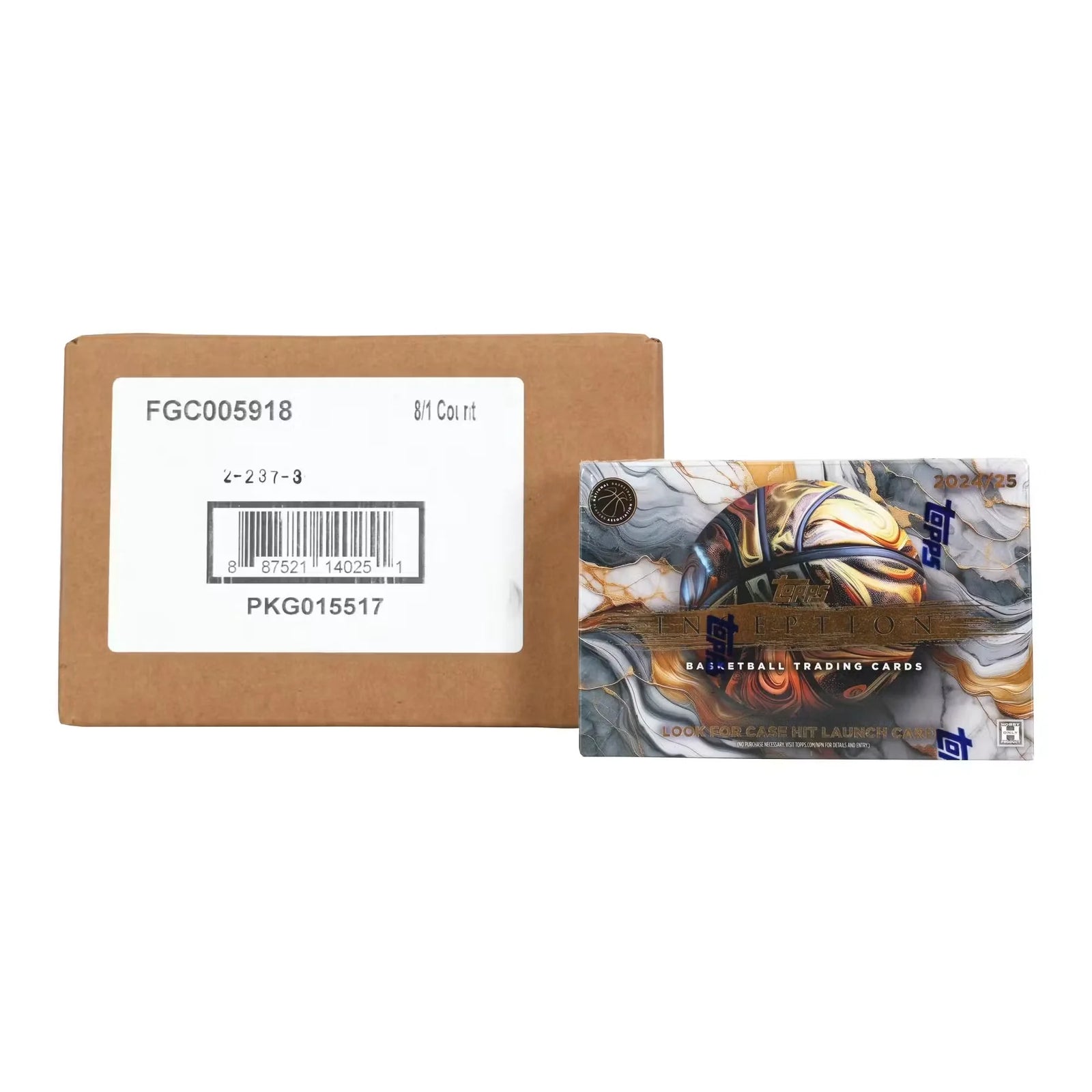 2024-25 Topps Inception Basketball Hobby 8-Box Case (Ships Sealed Only) - D