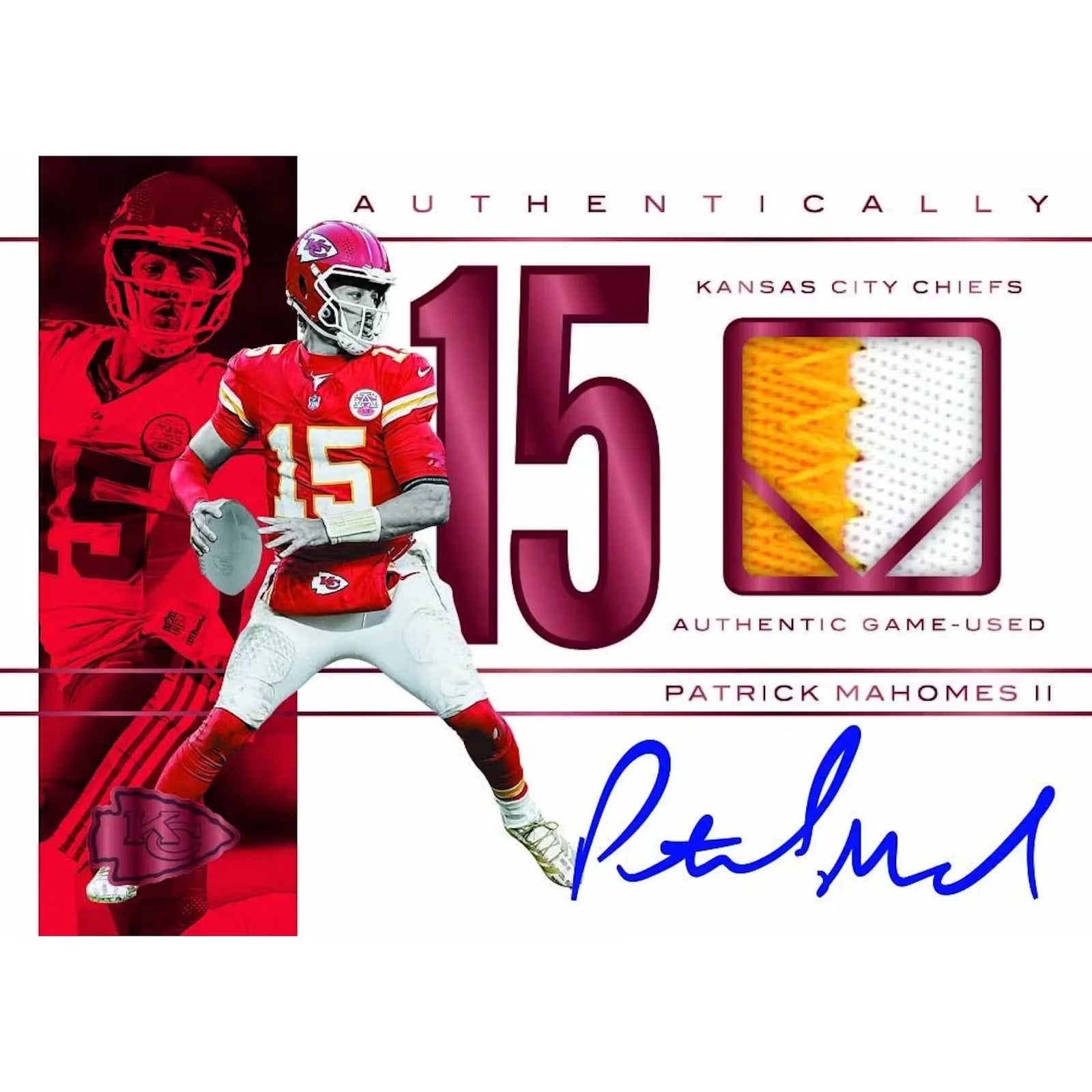 2025 Panini Authentically Mahomes Football Hobby Case (Ships Sealed Only)