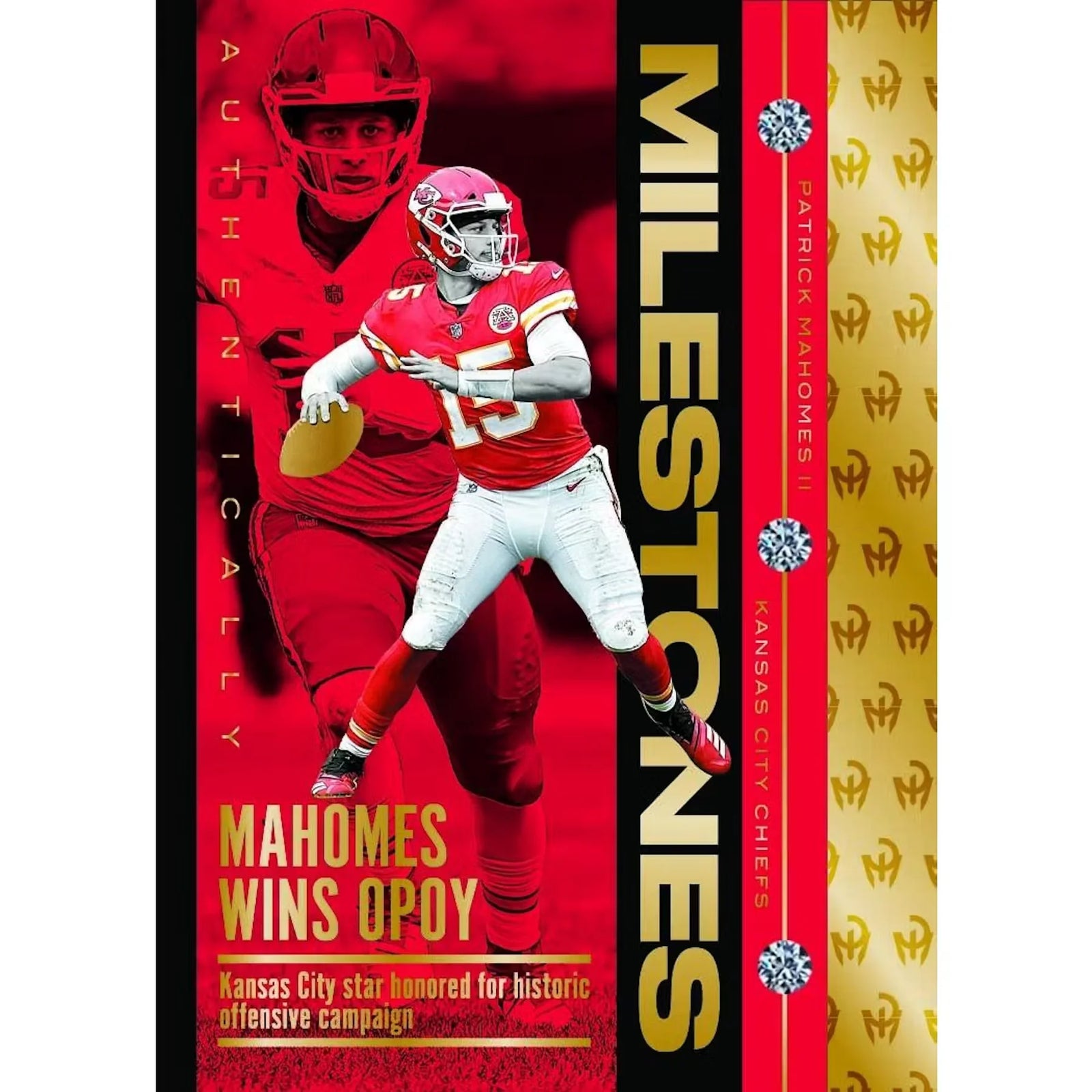 2025 Panini Authentically Mahomes Football Hobby Case (Ships Sealed Only)