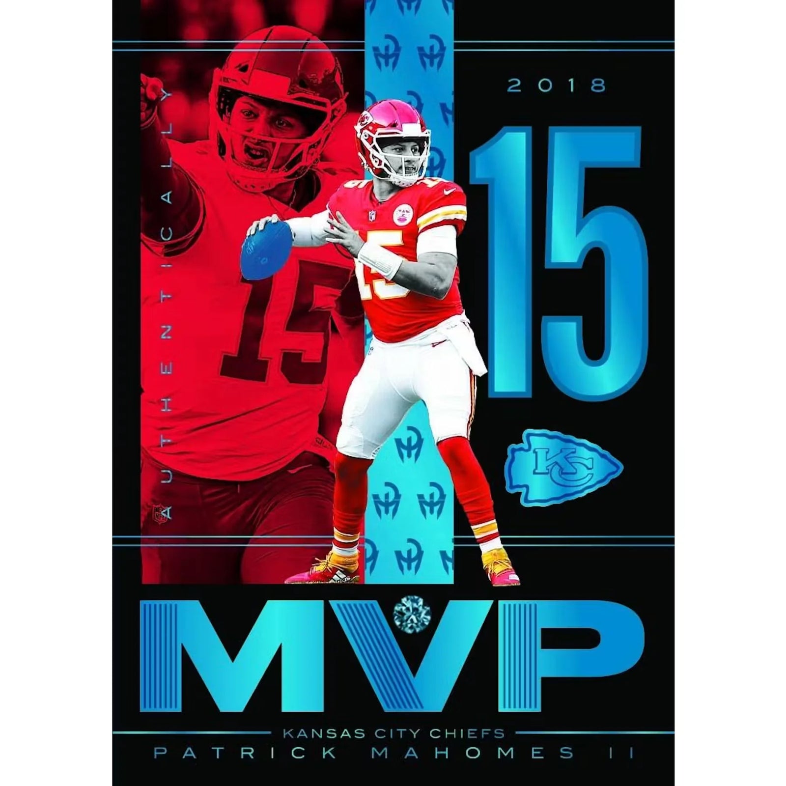 2025 Panini Authentically Mahomes Football Hobby Case (Ships Sealed Only)