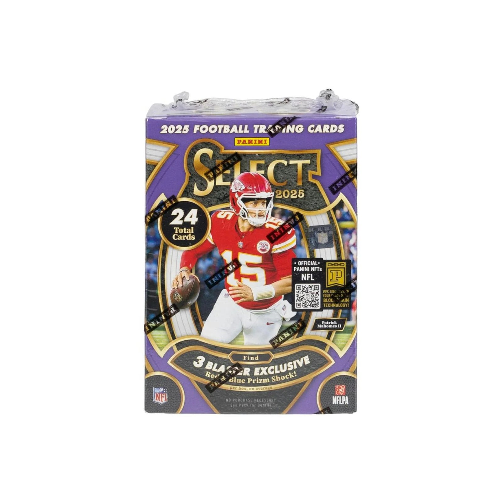 2025 Panini Select Football Blaster Box | Red & Blue Prizm Parallels (Ships Sealed Only)