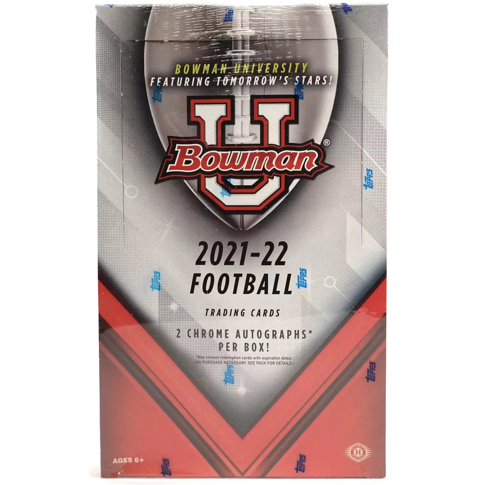 2022 Bowman University Football Hobby 12-Box Case (Ships Sealed Only) - D