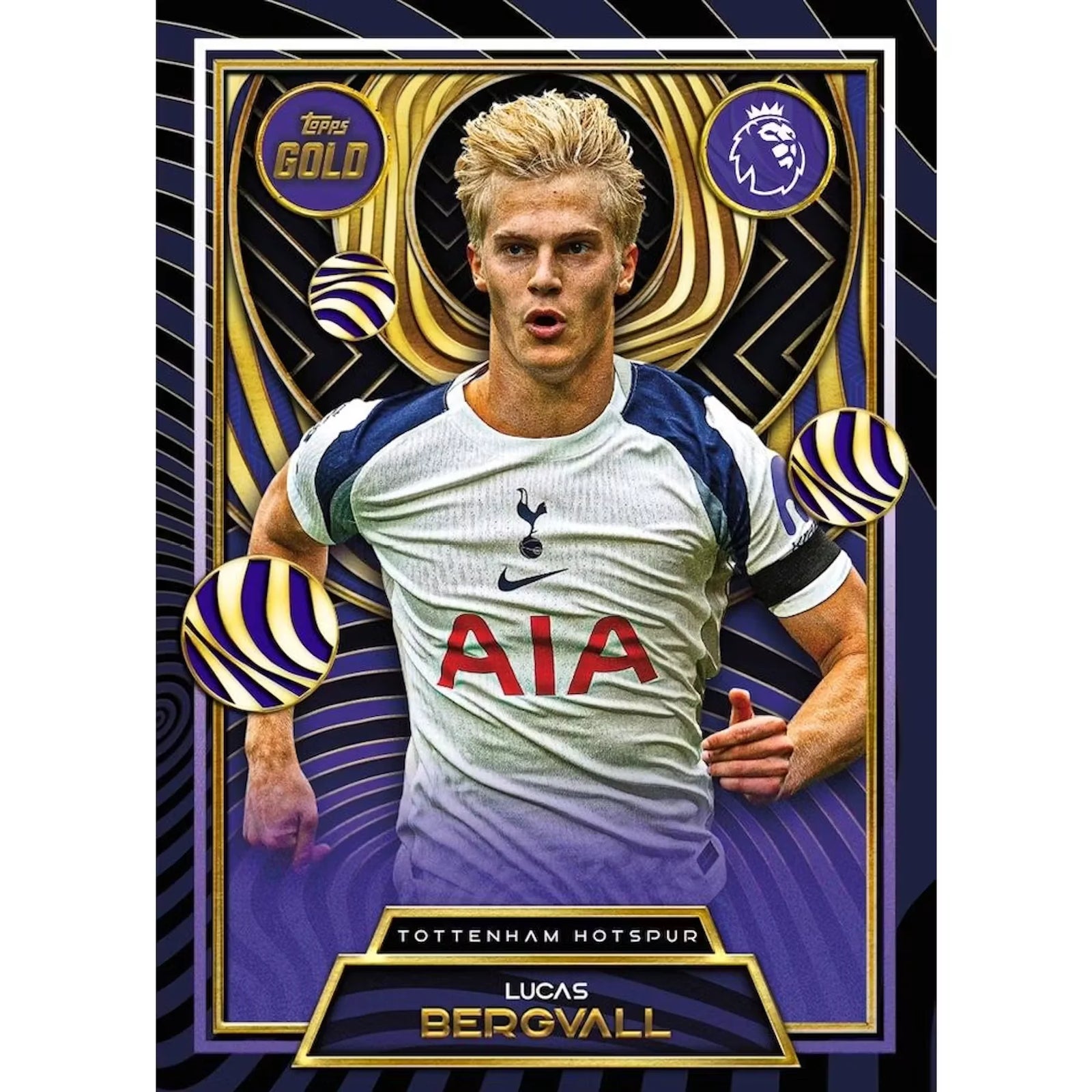2025-26 Topps Gold Premier League Soccer Hobby Box (Ships Sealed Only)