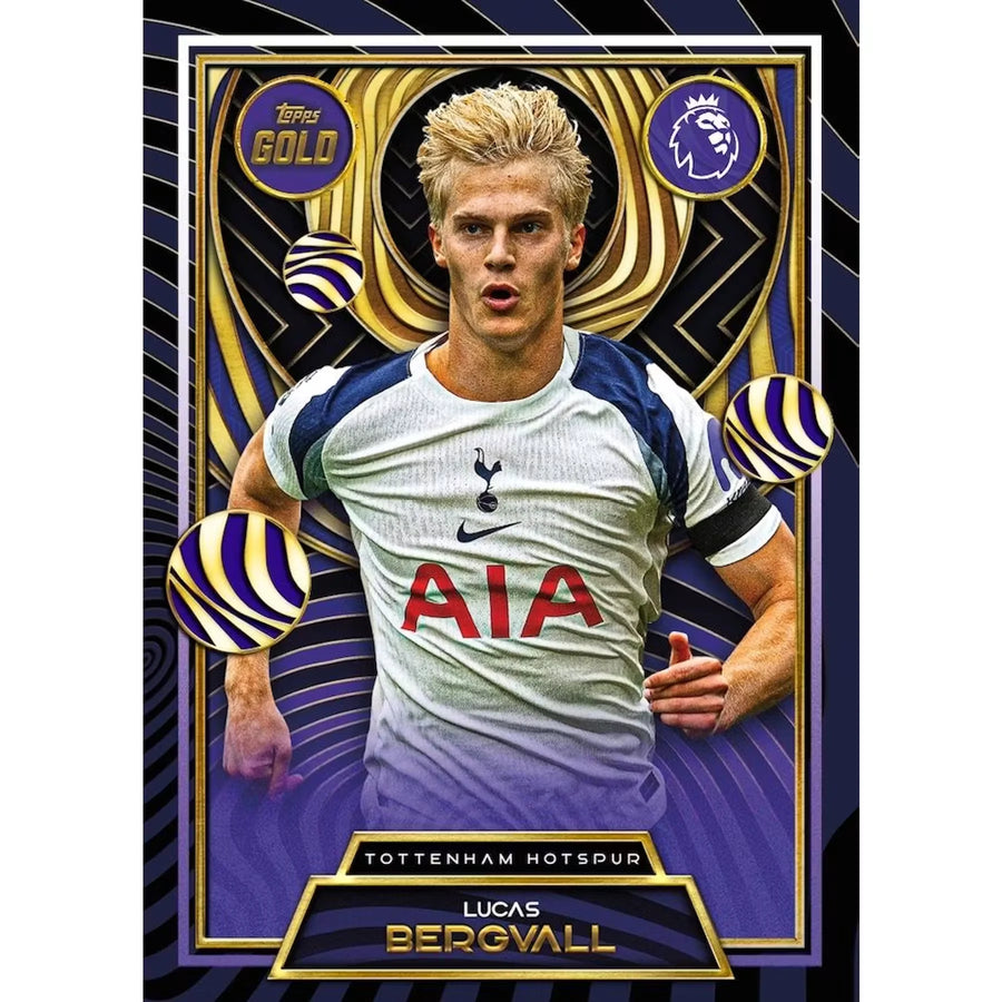2025-26 Topps Gold Premier League Soccer Hobby Box (Ships Sealed Only)