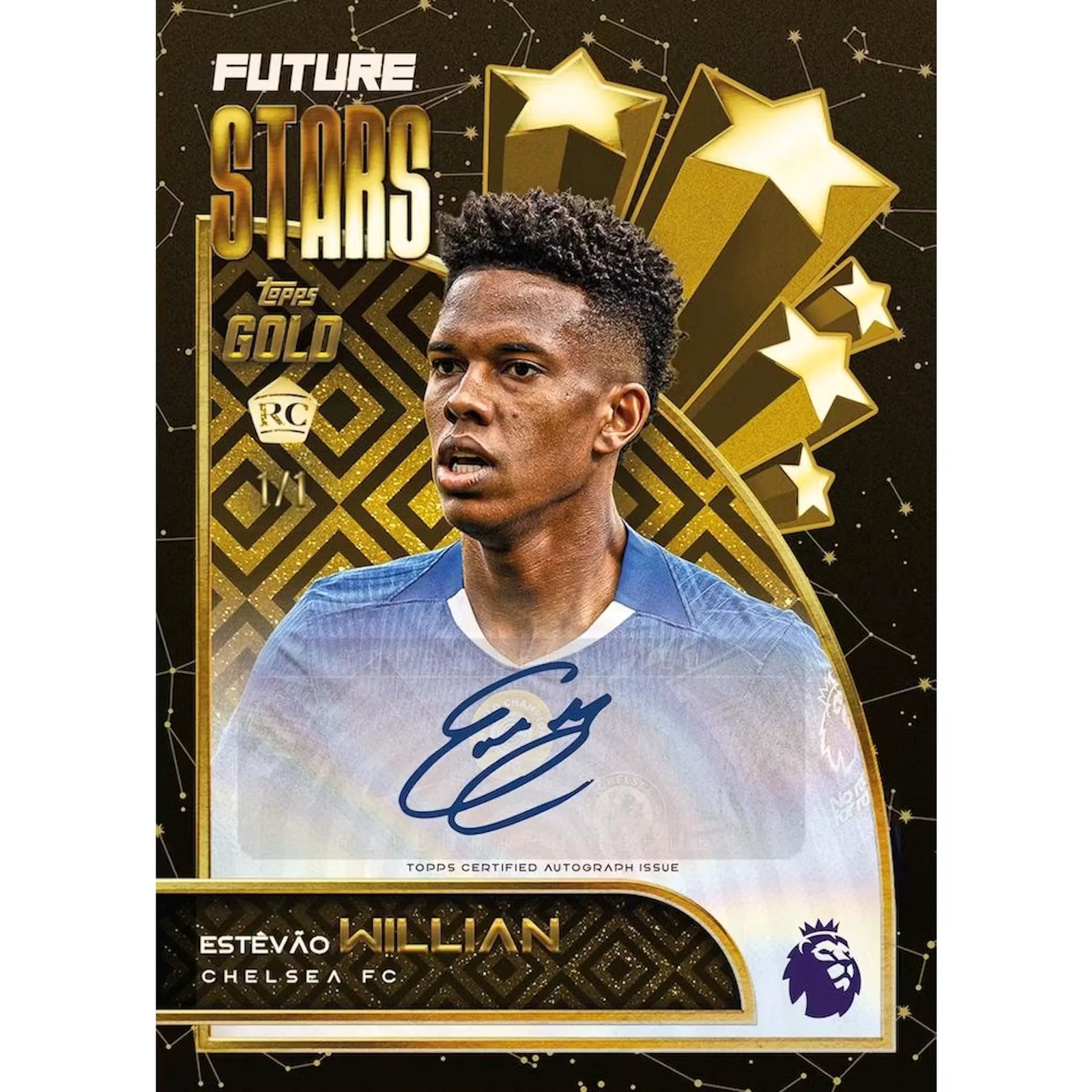 2025-26 Topps Gold Premier League Soccer Hobby Box (Ships Sealed Only)