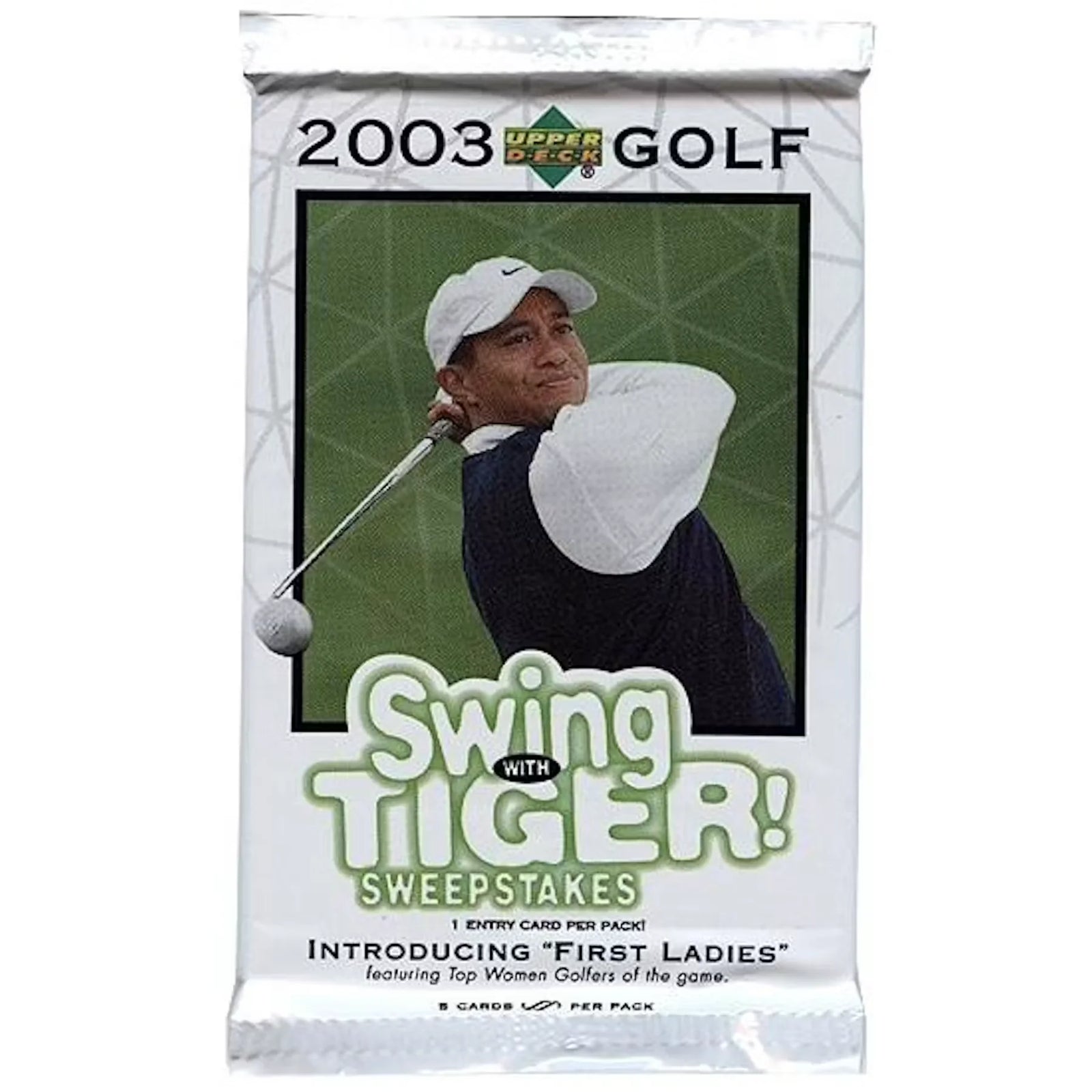 2003 Upper Deck Golf 24-Pack Retail Box (Ships Sealed Only)