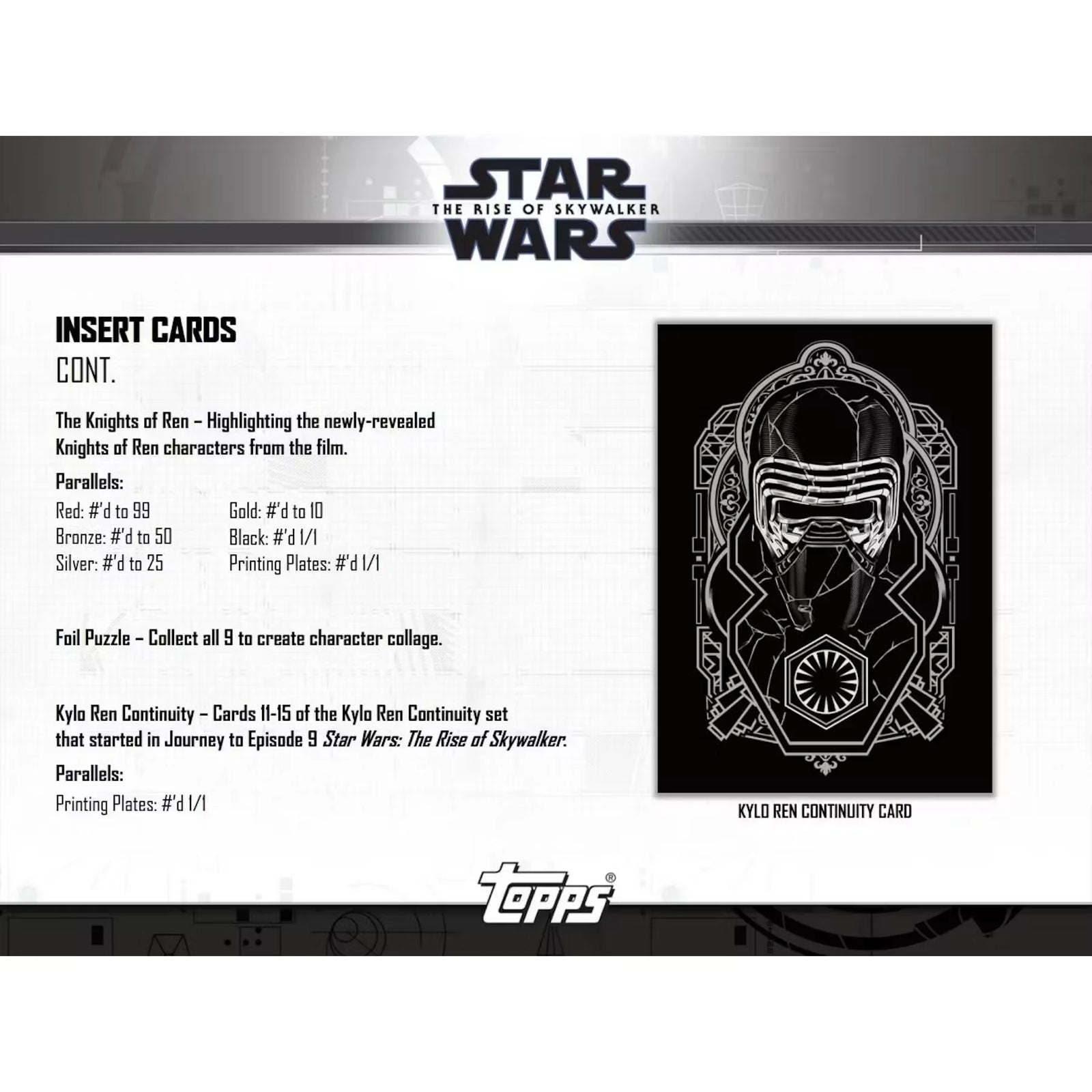 2020 Topps Star Wars The Rise of Skywalker Series 2 Hobby Box (Ships Sealed Only)