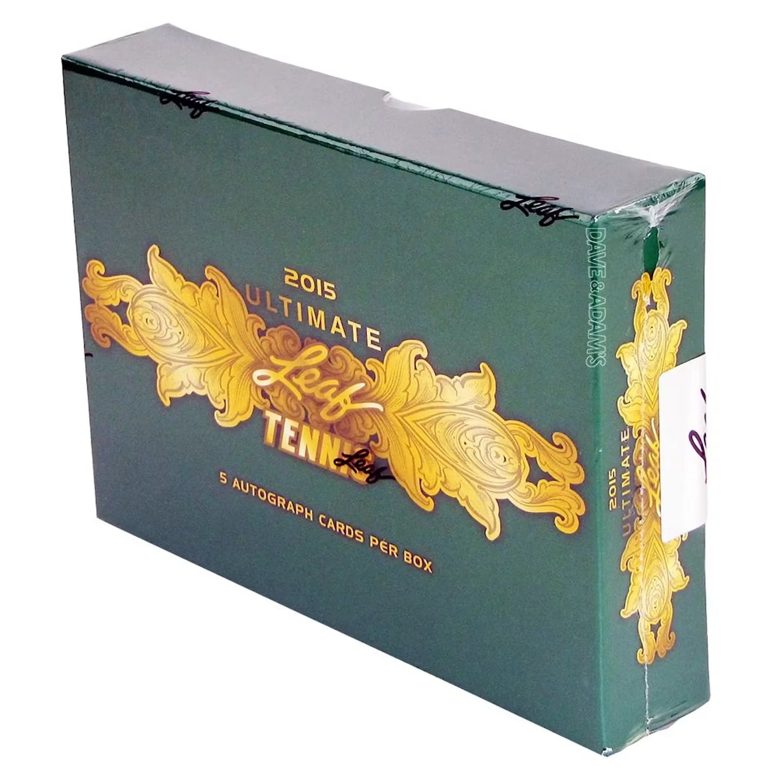 2015 Leaf Ultimate Tennis Hobby Box | 5 Autographs Per Box (Ships Sealed Only)
