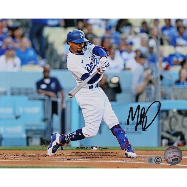 Mookie Betts Signed 8 x 10 Dodgers Photograph | Authenticated