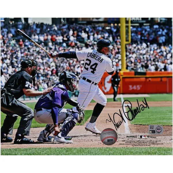 Miguel Cabrera Signed 8 x 10 Photograph | 3000th Hit Authenticated