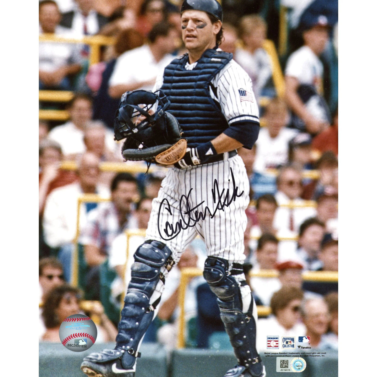 Carlton Fisk Signed 8 x 10 Photograph | Chicago White Sox Catcher