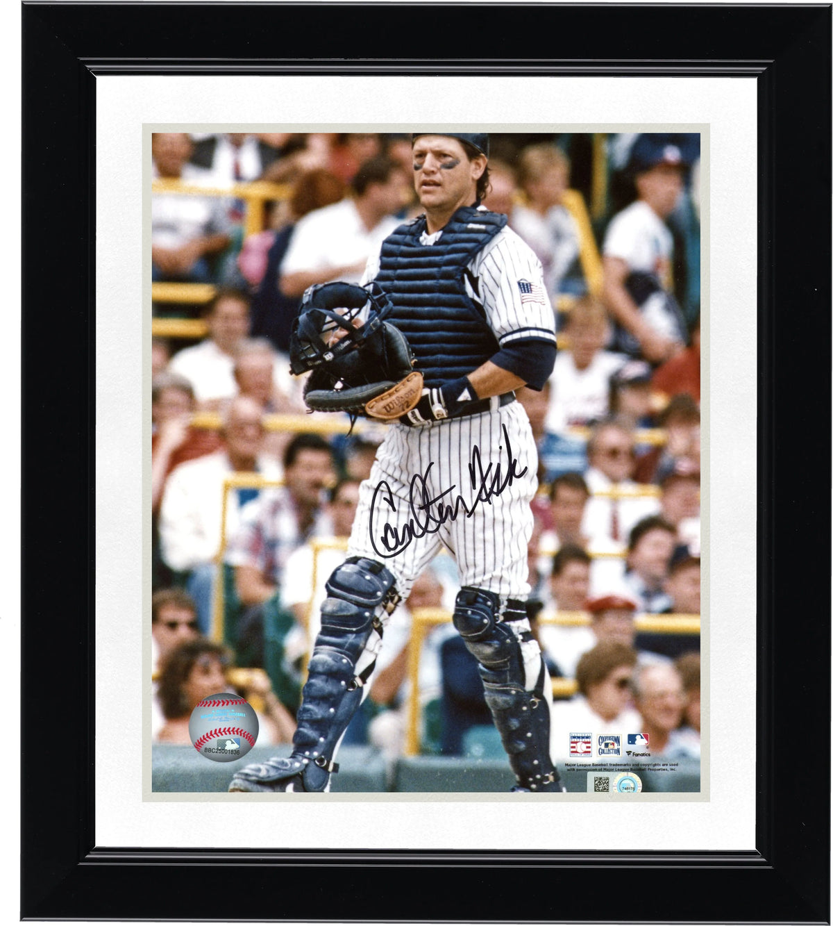 Carlton Fisk Signed 8 x 10 Photograph | Chicago White Sox Catcher