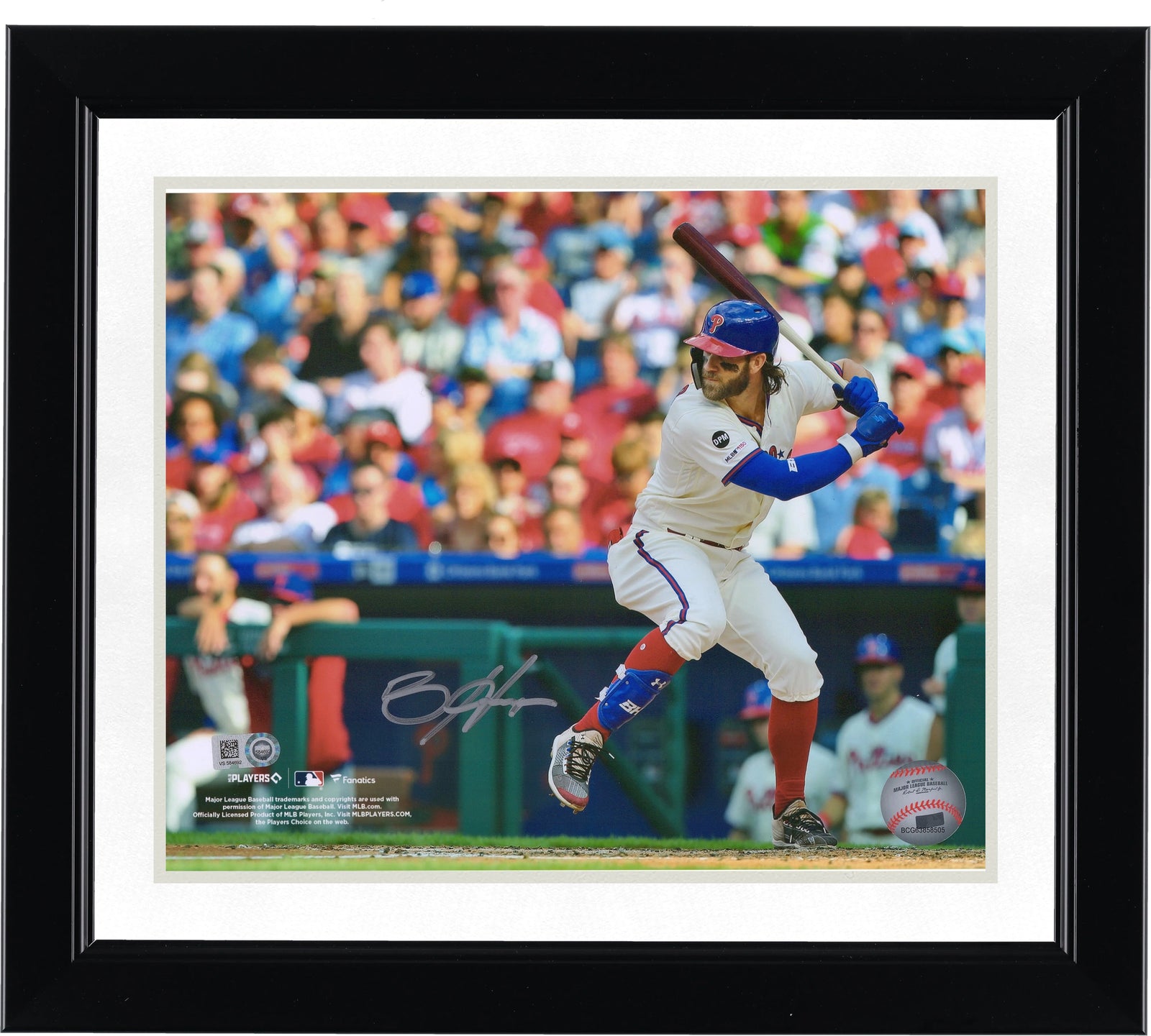 Bryce Harper Signed 8 x 10 Photo | Phillies Cream Jersey