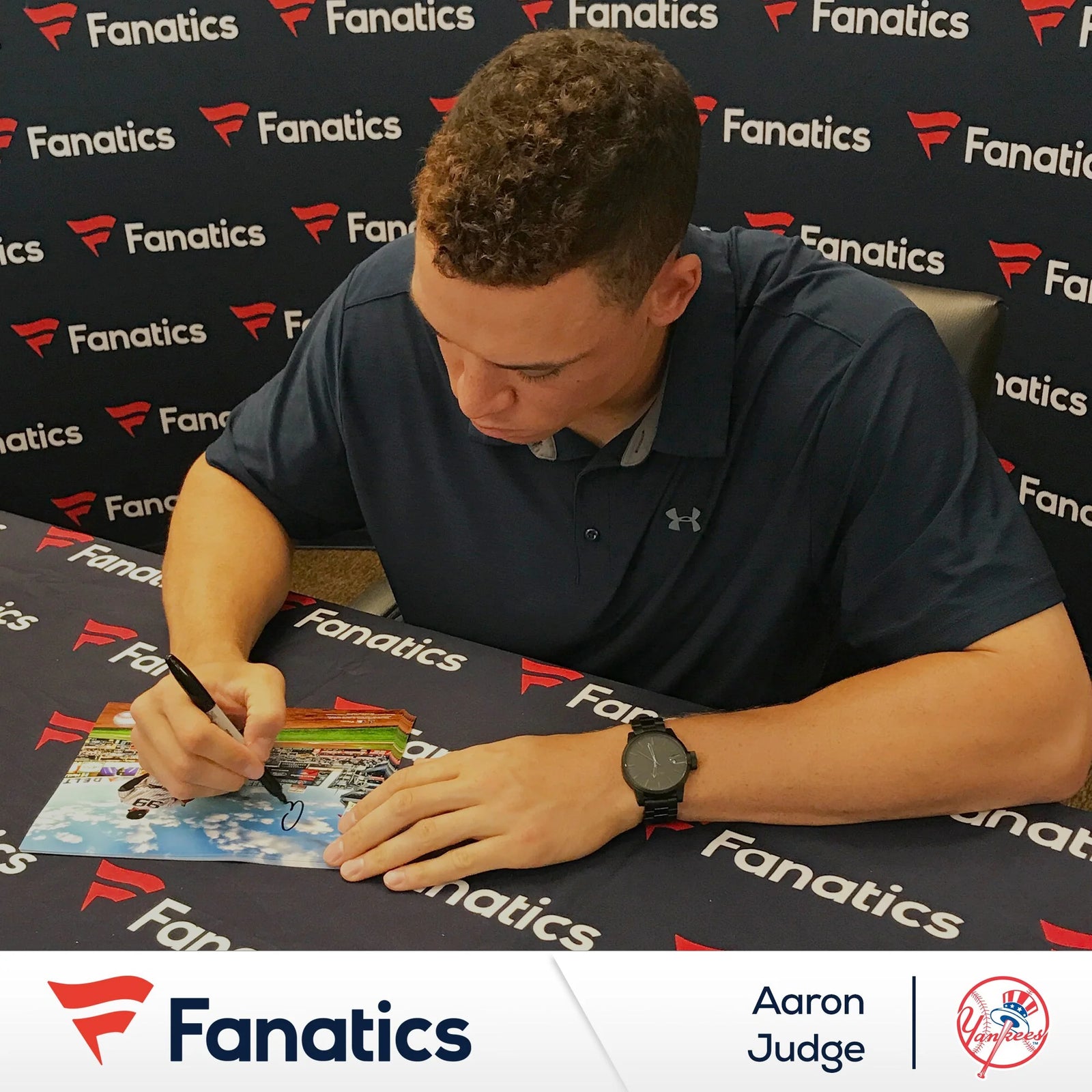 Aaron Judge Signed 8 x 10 Photograph | Yankees Dugout