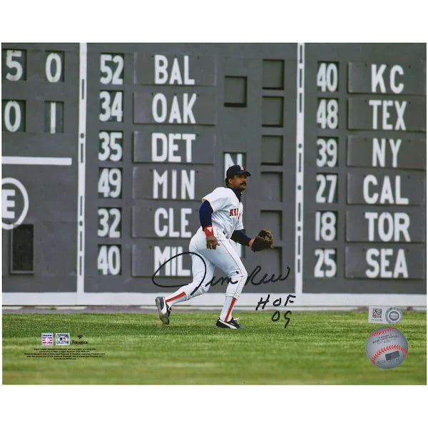 Jim Rice Signed 8 x 10 Photo | HOF 09 Inscription