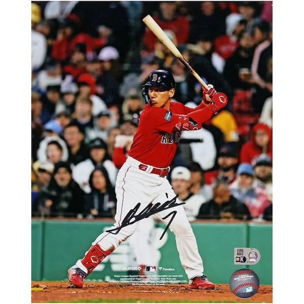 Masataka Yoshida Signed 8 x 10 Photo | Boston Red Sox