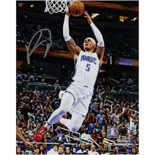 Paolo Banchero Signed 8 x 10 Photograph | Orlando Magic Layup