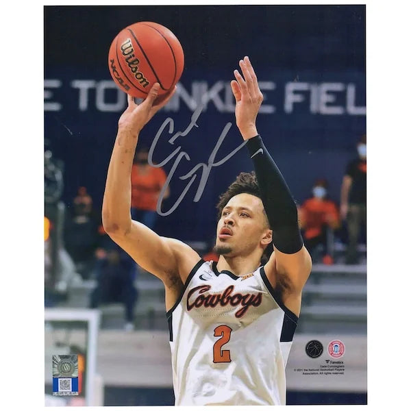 Cade Cunningham Signed 8 x 10 Shooting Photo | Oklahoma State