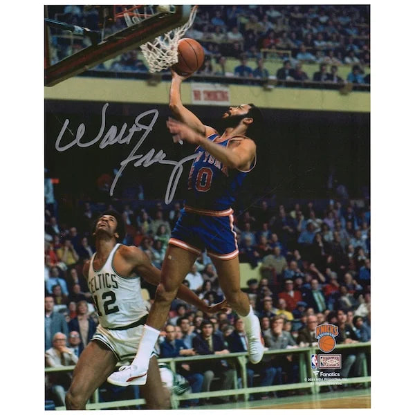 Walt Frazier Signed 8 x 10 Photograph | Knicks vs. Celtics