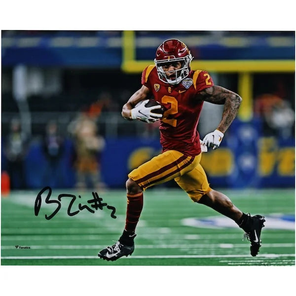Brenden Rice Signed 8 x 10 Photo | USC Trojans