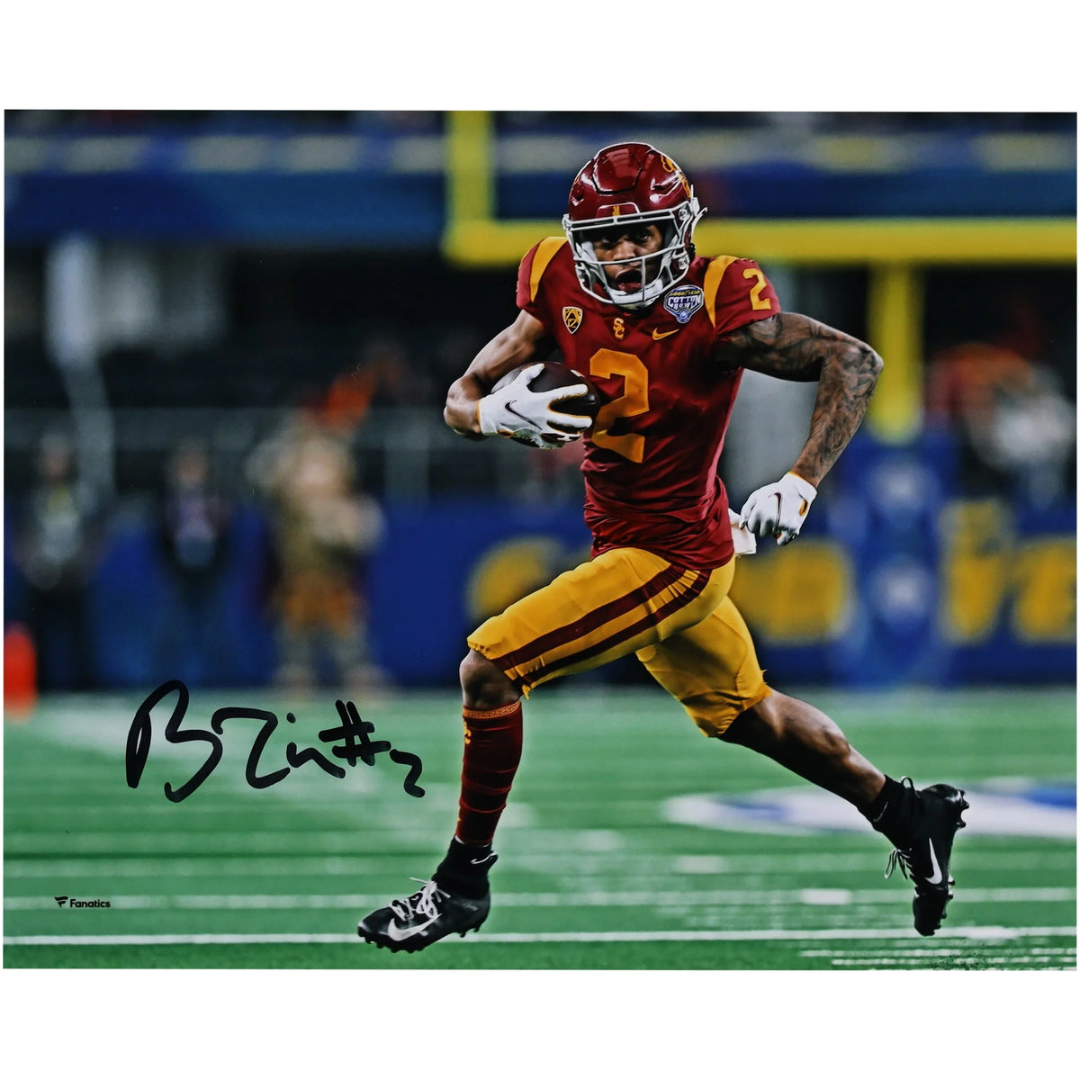 Brenden Rice Signed 8 x 10 Photo | USC Trojans