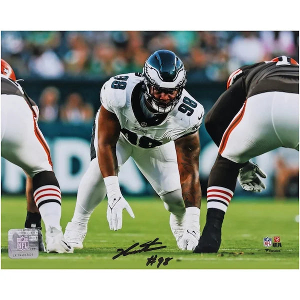 Jalen Carter Signed 8 x 10 Photograph | Philadelphia Eagles