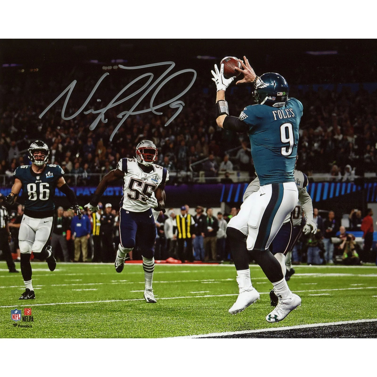 Nick Foles Signed 8 x 10 Photo | Super Bowl LII Philly Special