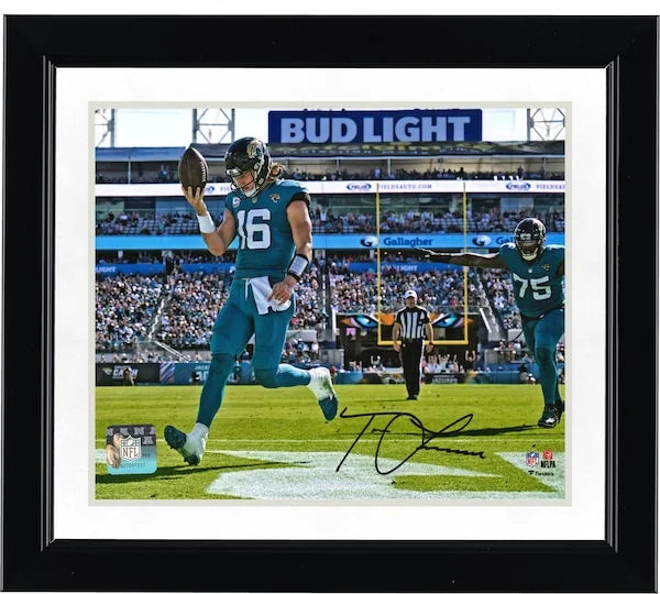 Trevor Lawrence Signed 8 x 10 Photograph | Jaguars Teal Rush