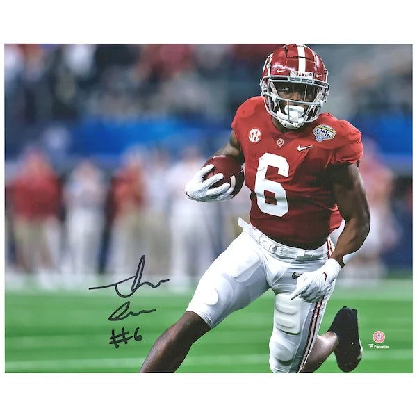 Trey Sanders Signed 8 x 10 Running Photograph | Alabama Crimson Tide