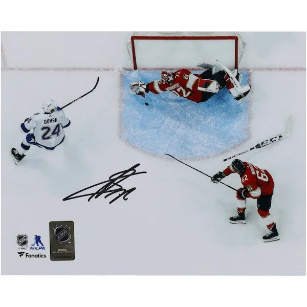 Sergei Bobrovsky Signed 8 x 10 Photo | 2024 Stanley Cup Playoffs Diving Save